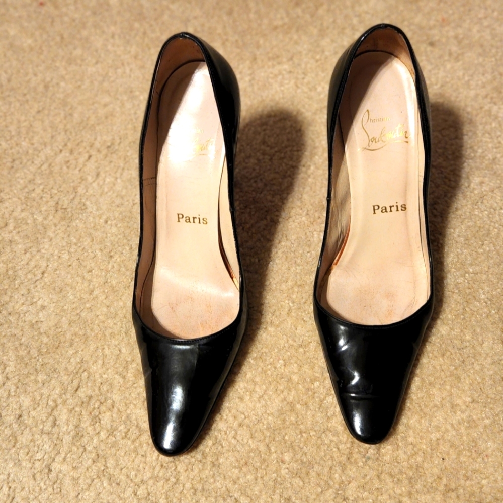 Christian Louboutin, Size 36 1/2, Black